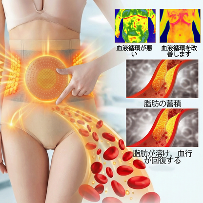 PEARLMOON®4in1 サーモジェニックシェイピングショーツ（モリンガ＆ベルベリン配合） – 体型補整・代謝サポート・デイリー着用向けコンプレッションショーツ（30分ルーティン）